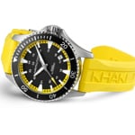 Hamilton Khaki Navy Scuba Auto Acid Yellow - H82395332