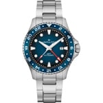 Hamilton Khaki Navy Scuba Auto GMT 43 Bleu
