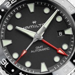 Hamilton Khaki Navy Scuba Auto GMT 43 Noir - H82555330