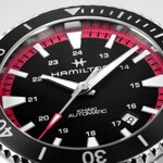 Hamilton Khaki Navy Scuba Auto Hot Pink - H82395330