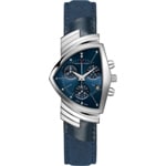 Hamilton Shaped Ventura Chrono Quartz Blue