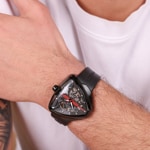 Hamilton Shaped Ventura Elvis80 Skeleton Schwarz - H24535331