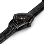 Hamilton Shaped Ventura S Black & Gold - H24201730