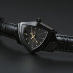 Hamilton Shaped Ventura S Black & Gold - H24201730