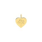 Pendentif cœur or jaune 750/18 ct avec arbre de vie - 3.7448.00