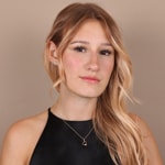 Herzanhänger 750/18 K Roségold mit Diamanten 0.05 ct H/si - AN-46440-RG