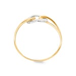 Heart Ring 375/9 K Yellow Gold two-tone - 197053.03