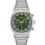 Hugo Boss Candor Chrono Silbrig / Grün