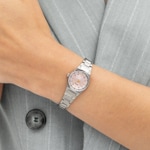 Hugo Boss Candor Gracey Silbrig / Rosa 20mm  - 1502860