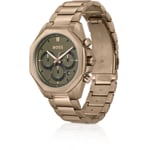Hugo Boss Cloud Chronograph Beige-Goldig / Olive - 1514019