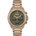 Hugo Boss Cloud Chronograph Beige-Goldig / Olive - 1514019