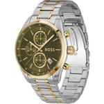 Hugo Boss Grand Prix Chronograph Bicolour / Green - 1514227