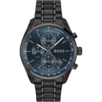 Hugo Boss Grand Prix Chronographe Noir / Bleu