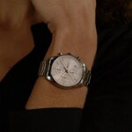 Hugo Boss Grand Tour Ladies Silbrig / Rosa - 1502765