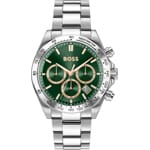 Hugo Boss Hero 2.0 Chronograph 44mm Silvery / Green - 1514268
