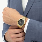 Hugo Boss Langford Date Gold / Black - 1514359