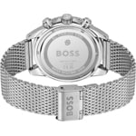 Hugo Boss Sealiner Mesh Chronograph Silbrig / Schwarz - 1514324