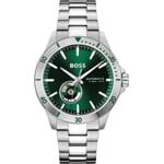 Hugo Boss Troper Chronographe Automatique Argenté / Vert