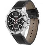 Hugo Boss Troper Chronograph Schwarz / Silbrig - 1514055