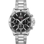 Hugo Boss Troper Chronographe Argenté / Noir