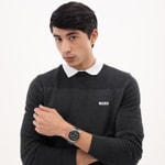 Hugo Boss Troper Sport Silbrig / Grün - 1514294