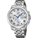 Jaguar Automatic Chronograph Day Date Silver 45mm - J978/2