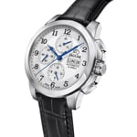 Jaguar Automatic Chronograph Day Date Silver / Black 45mm - J975/1