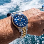 Jaguar Ceramic Diver Bicolore / Bleu - J1055/2