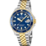 Jaguar Ceramic Diver Bicolore / Bleu