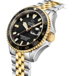 Jaguar Ceramic Diver Bicolore / Noir - J1055/1