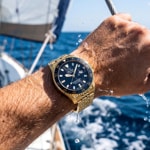 Jaguar Ceramic Diver Doré / Noir - J1056/1