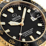 Jaguar Ceramic Diver Doré / Noir - J1056/1