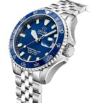 Jaguar Ceramic Diver Argenté / Bleu - J1054/2