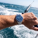 Jaguar Ceramic Diver Argenté / Bleu - J1054/2