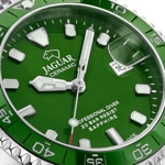 Jaguar Ceramic Diver Argenté / Vert - J1054/3