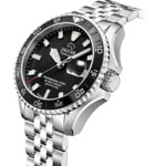 Jaguar Ceramic Diver Argenté / Noir - J1054/1