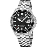 Jaguar Ceramic Diver Argenté / Noir