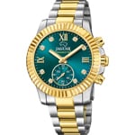 Jaguar Connected Lady Bicolor Goldig / Grün 37mm