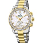 Jaguar Connected Lady Bicolore Doré / Blanc 37mm