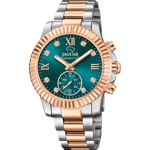 Jaguar Connected Lady Bicolor Rosé / Grün 37mm