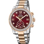 Jaguar Connected Lady Bicolor Rosé / Rot 37mm