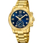 Jaguar Connected Lady Goldig / Blau 37mm