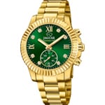 Jaguar Connected Lady Goldig / Grün 37mm
