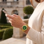 Jaguar Connected Lady Doré / Vert 37mm - J983/J
