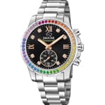 Jaguar Connected Lady Silver / Dark Rainbow 37mm