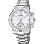 Jaguar Connected Lady Silbrig / Weiss 37mm - J980/G