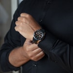 Jaguar Connected Men Chronographe Hybridwatch Cuir - J959/1