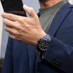 Jaguar Connected Men Chronographe Hybridwatch Cuir - J961/1