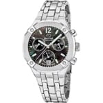 Jaguar Diplomatic Chronographe Lady Argenté / Noir - J1053/6