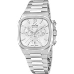 Jaguar Rondcarre Chronograph Silbrig 